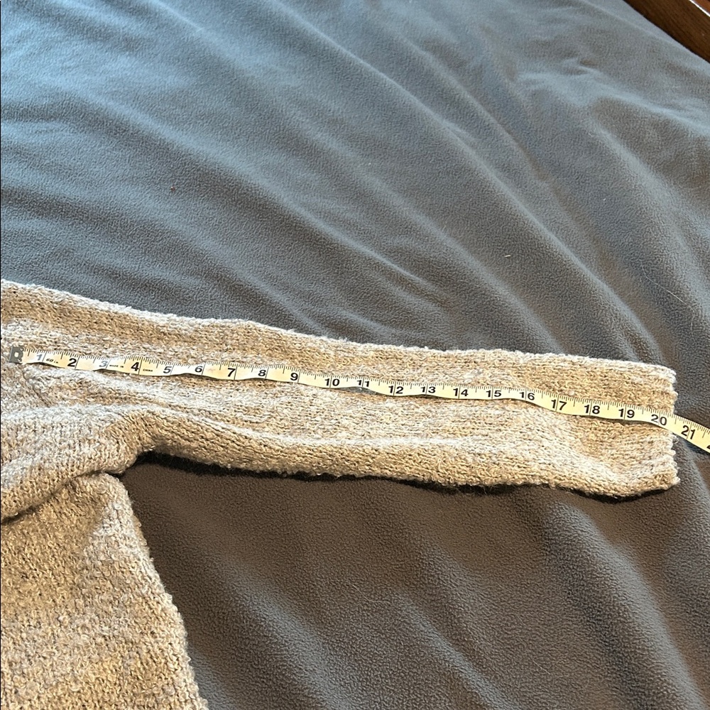Cozy Gray Knit Cardigan - Picture 10 of 10